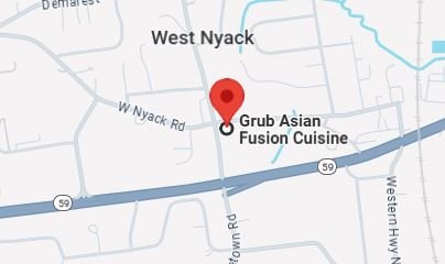 Map to Rockland Grub